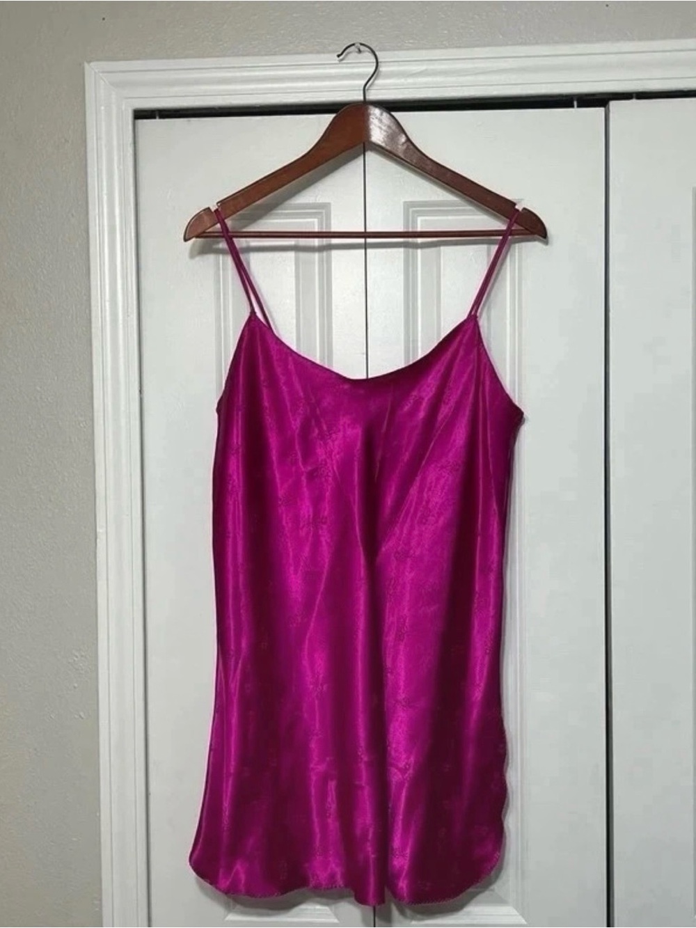 Vintage California Dynasty micro mini slip dress camo
